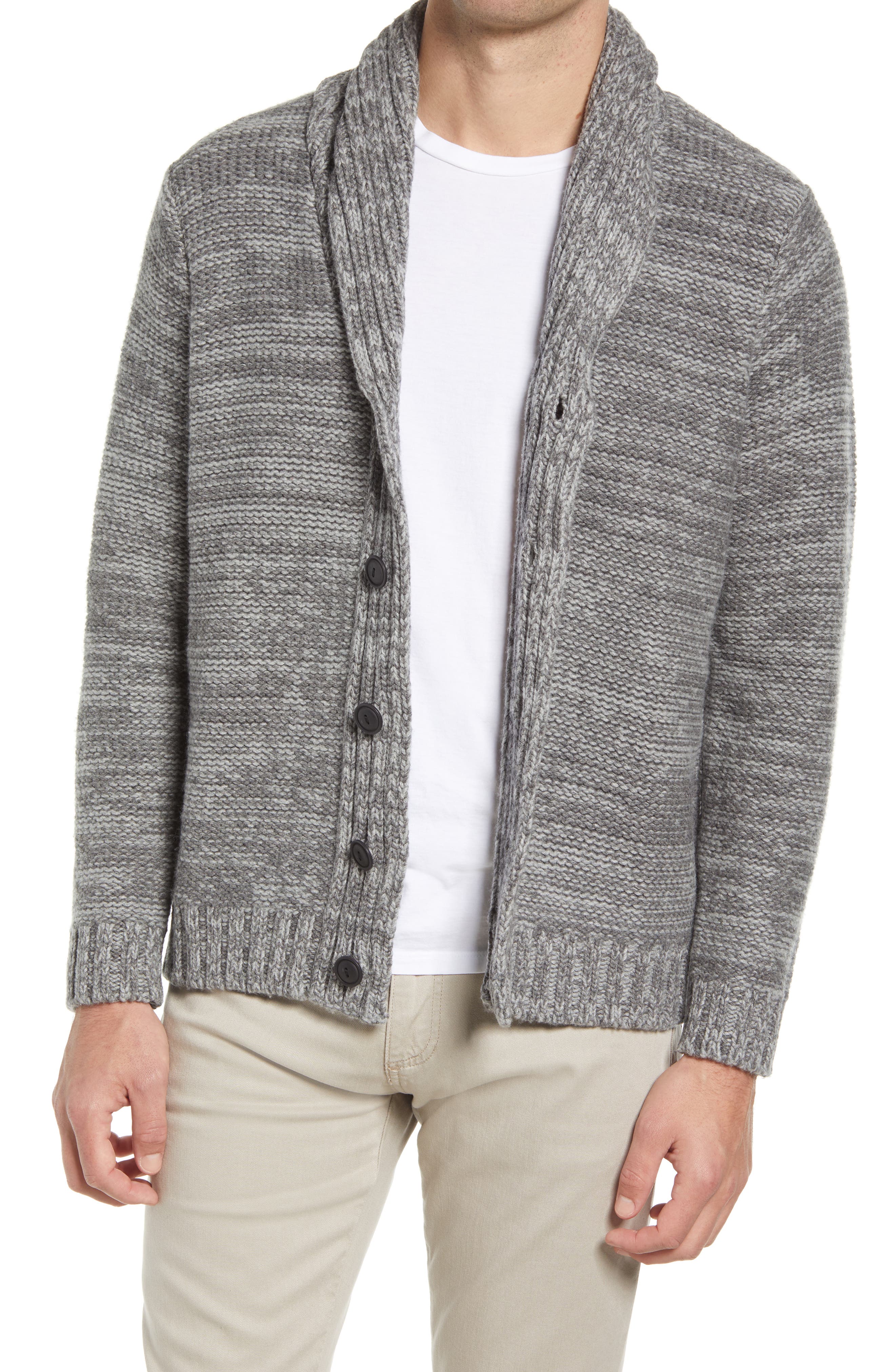 YSNJL Mens Shawl Collar Cardigan Sweater Knitwear YSNJL Mens Shawl Collar Cardigan Sweater Knitwear